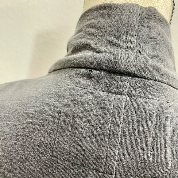 Anthropologie Saturday Sunday Washed Black Open Knit Draped Cardigan Size Small - Picture 14 of 14